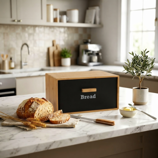 Wooden Bread Box